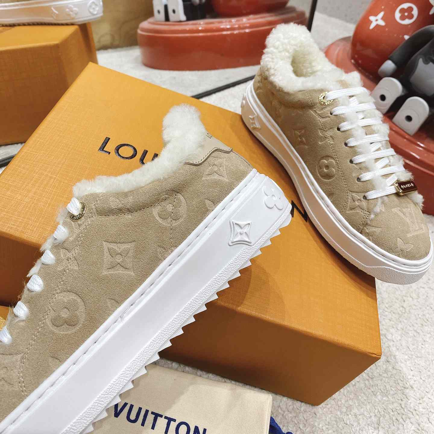 Louis Vuitton Time Out Sneakers - DopestKickz