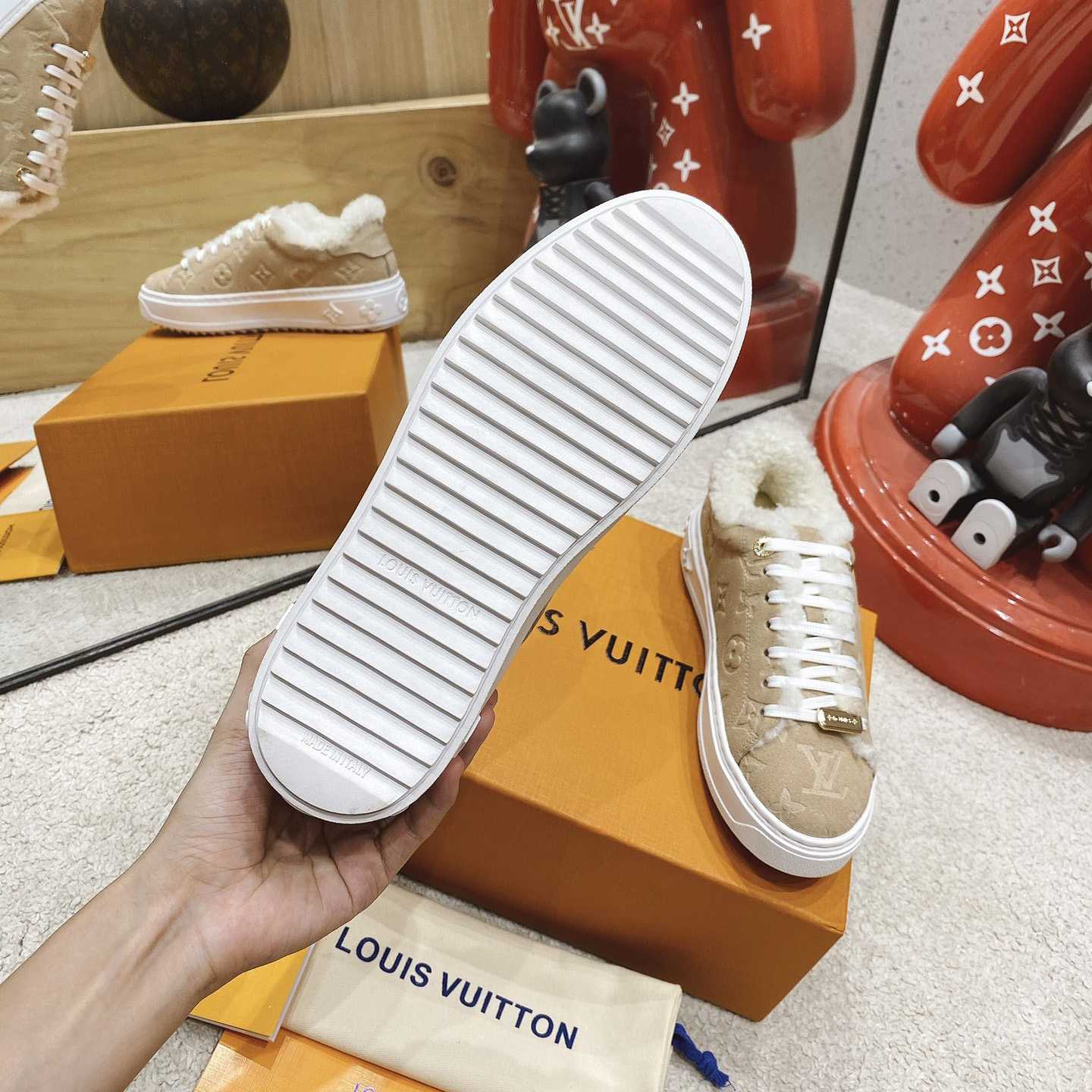 Louis Vuitton Time Out Sneakers - DopestKickz