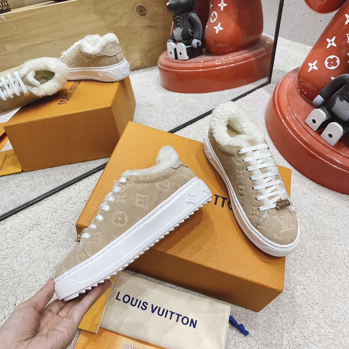 Louis Vuitton Time Out Sneakers - DopestKickz