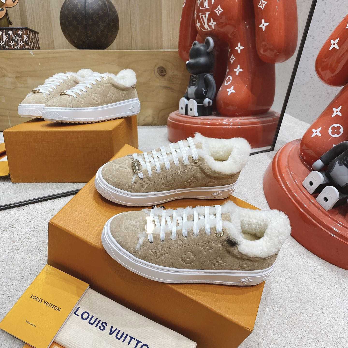 Louis Vuitton Time Out Sneakers - DopestKickz
