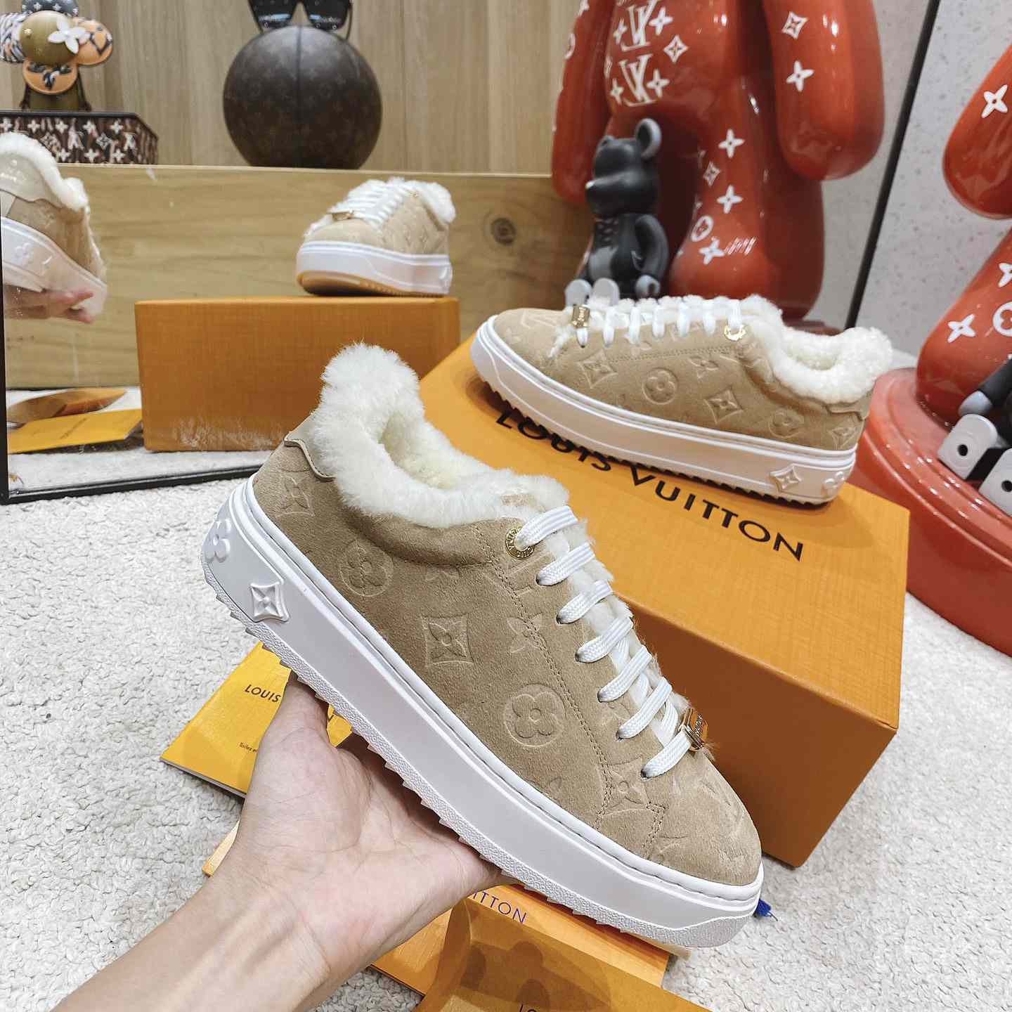 Louis Vuitton Time Out Sneakers - DopestKickz
