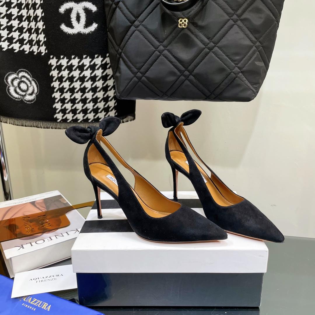 Aquazzura Gatsby Bow Tie Pump  - DopestKickz