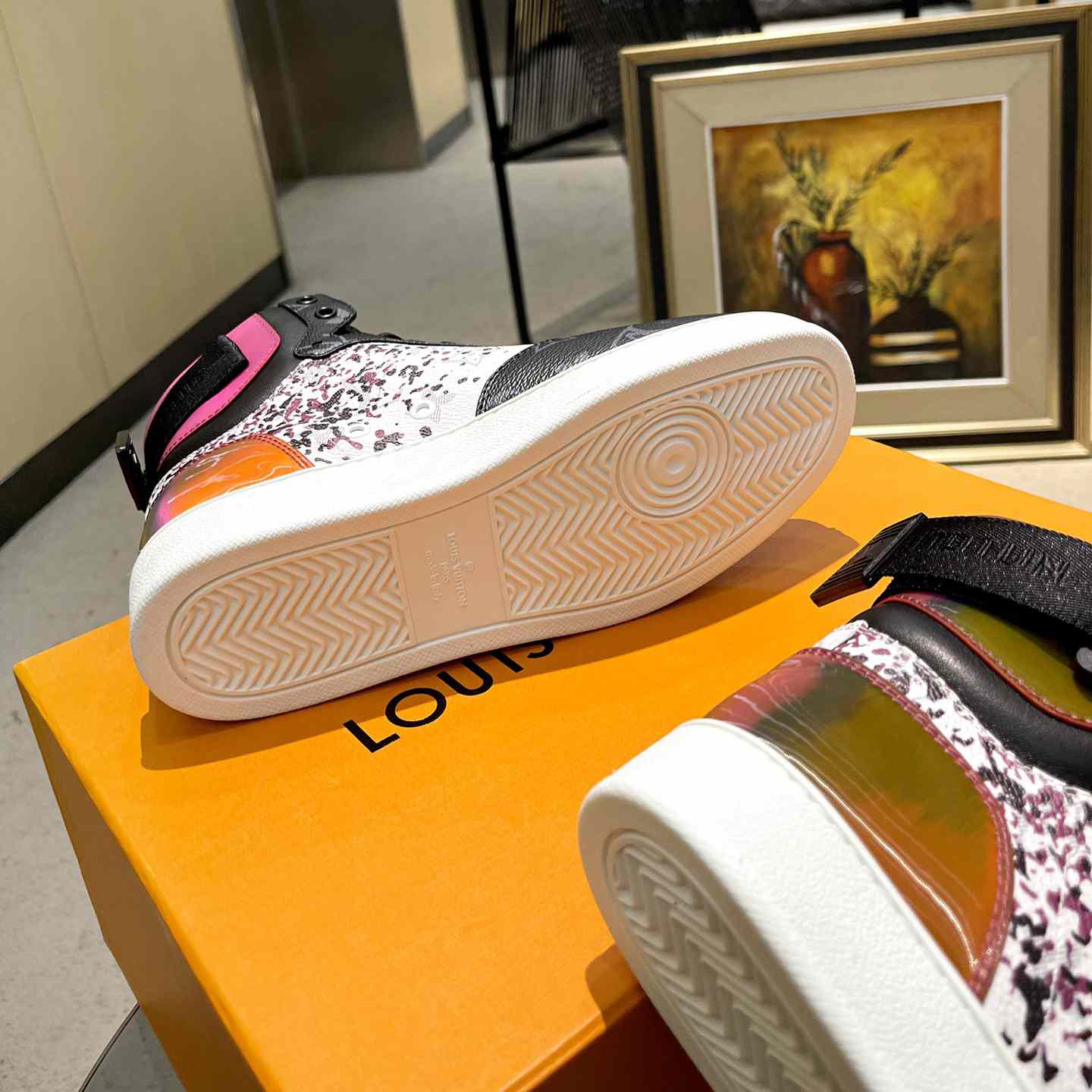 Louis Vuitton Rivoli Sneaker Boot     - DopestKickz