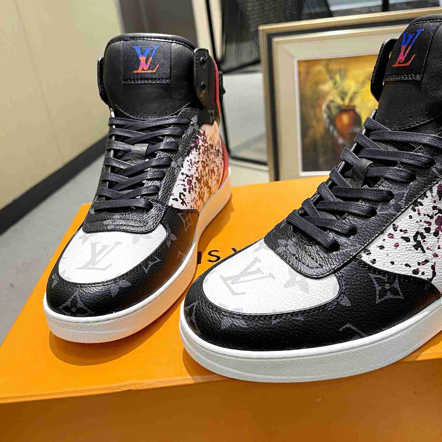 Louis Vuitton Rivoli Sneaker Boot     - DopestKickz