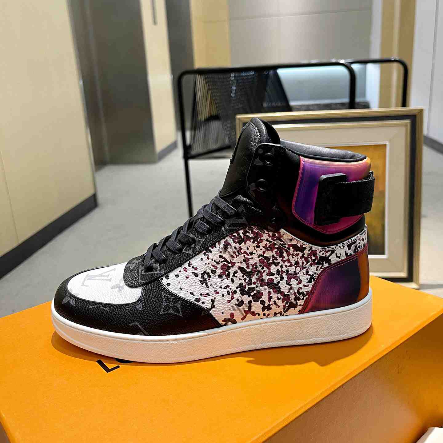 Louis Vuitton Rivoli Sneaker Boot     - DopestKickz