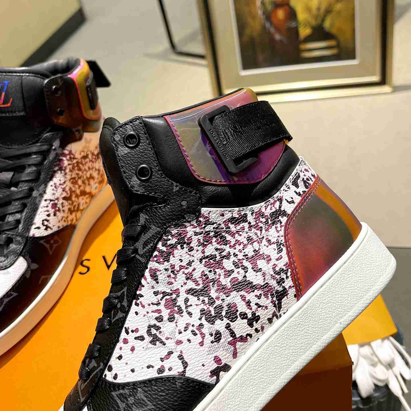 Louis Vuitton Rivoli Sneaker Boot     - DopestKickz