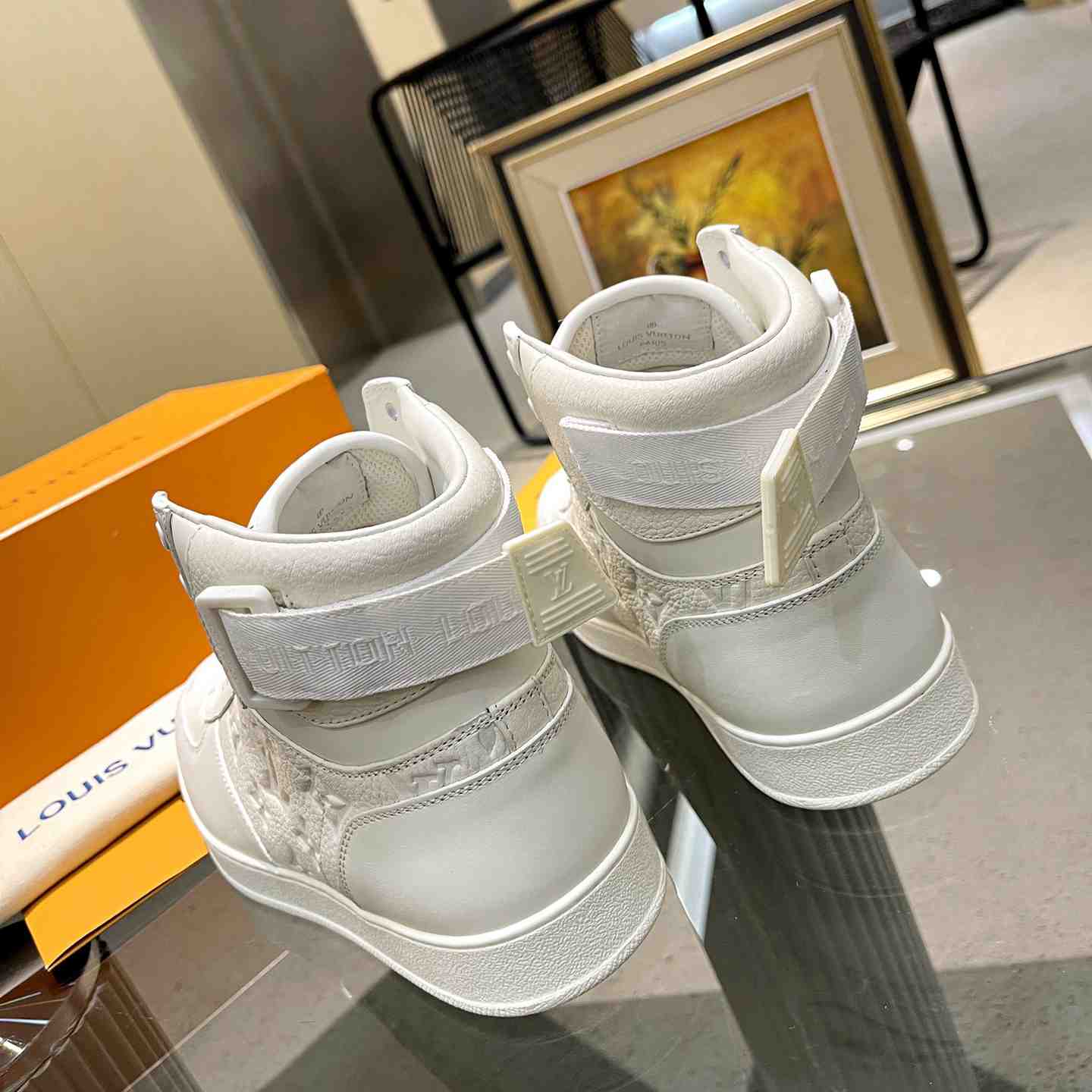 Louis Vuitton Rivoli Sneaker Boot     - DopestKickz