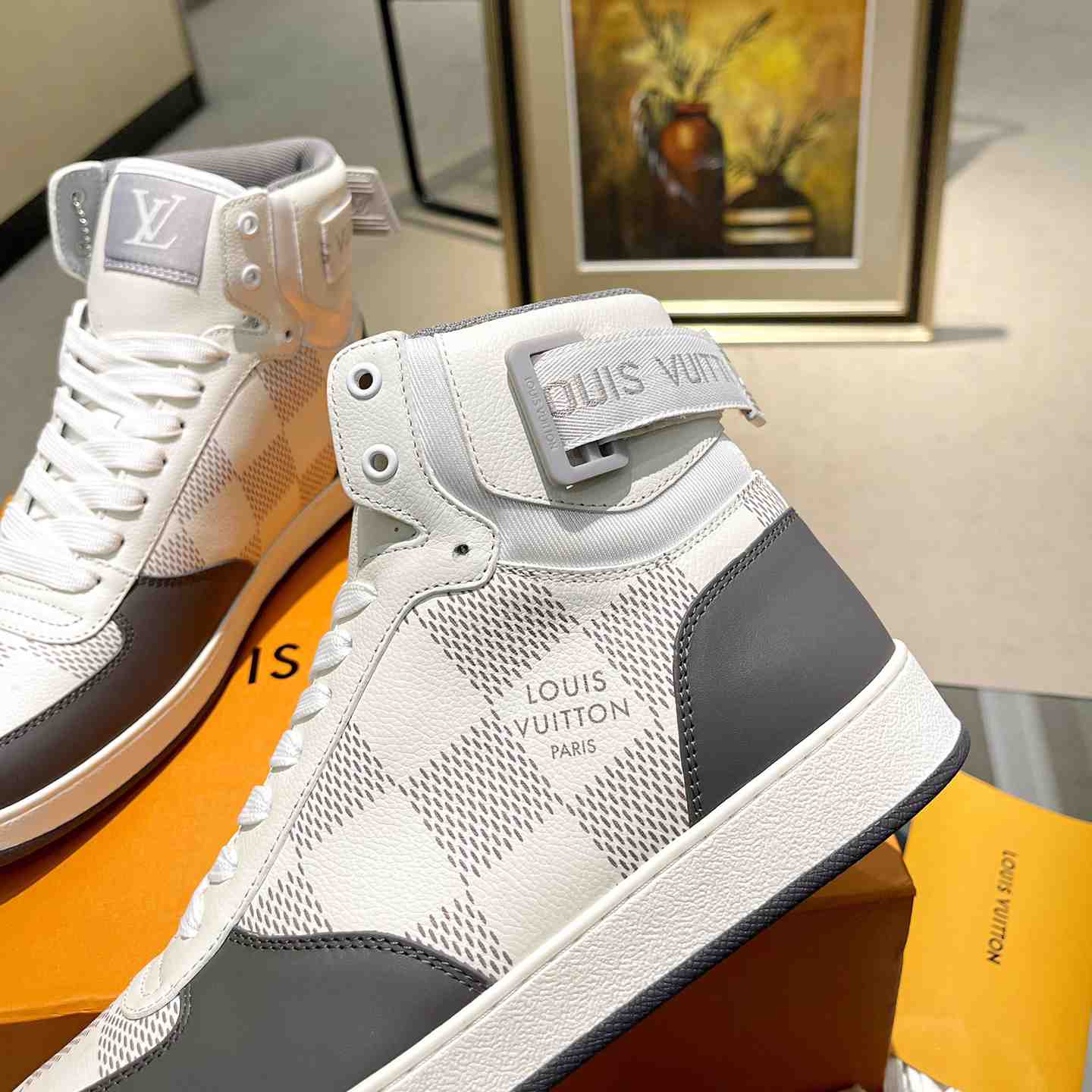 Louis Vuitton Rivoli Sneaker Boot     - DopestKickz