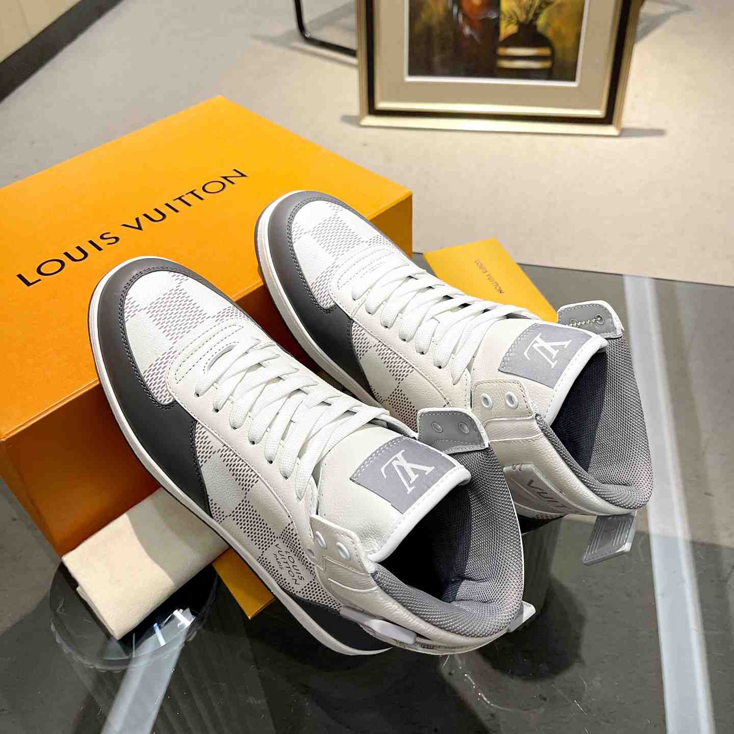 Louis Vuitton Rivoli Sneaker Boot     - DopestKickz