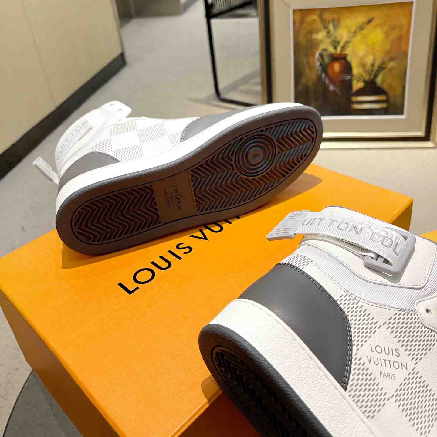 Louis Vuitton Rivoli Sneaker Boot     - DopestKickz