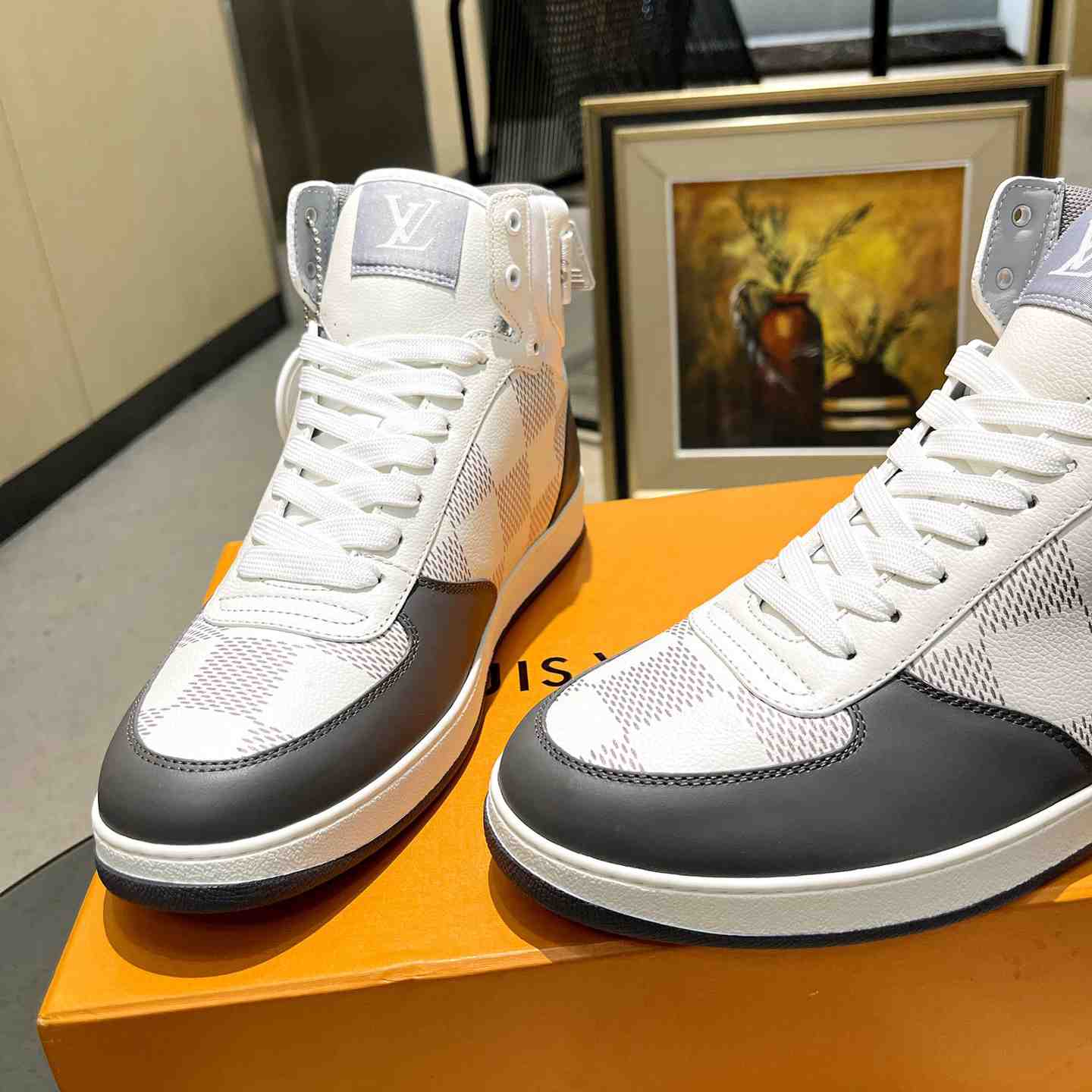 Louis Vuitton Rivoli Sneaker Boot     - DopestKickz