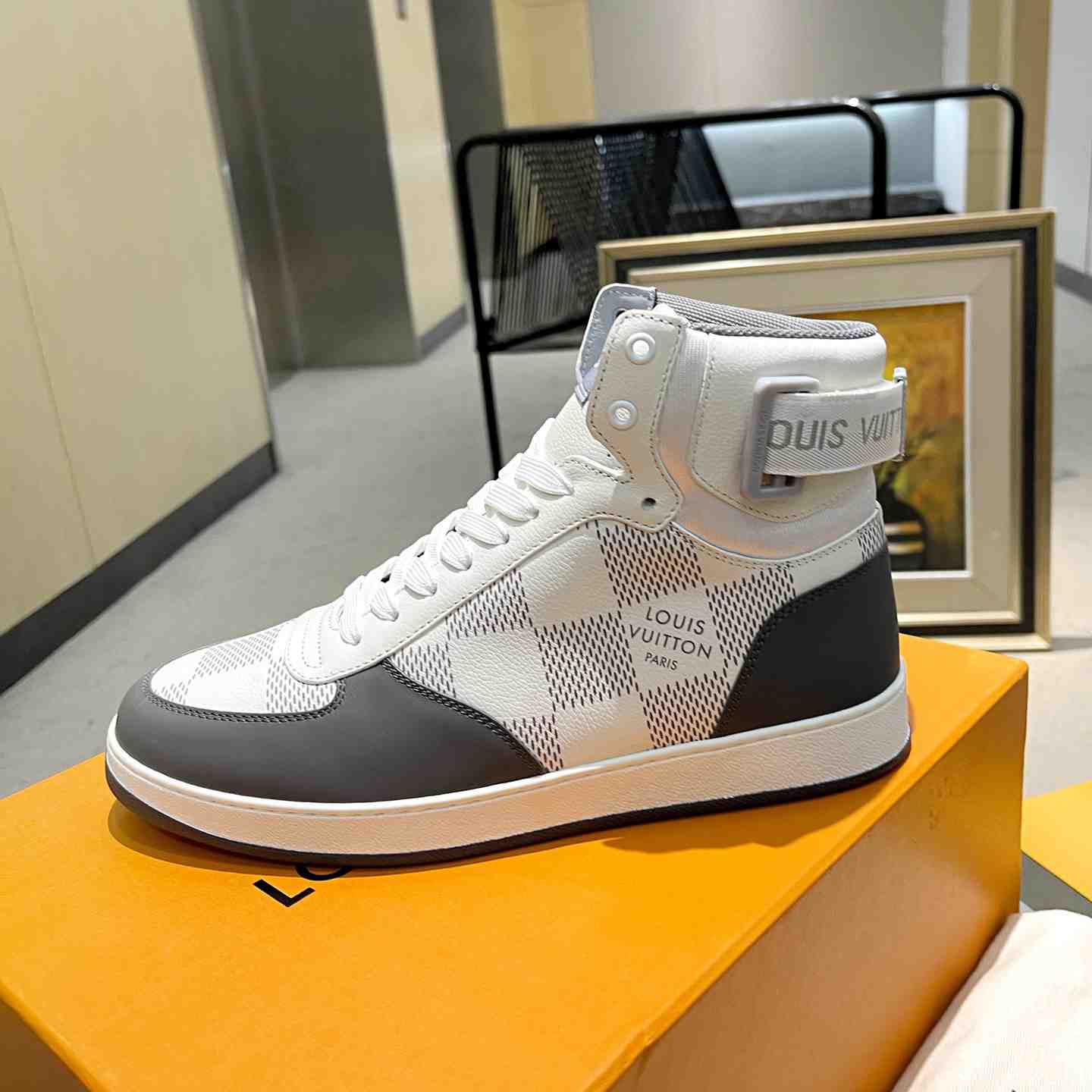 Louis Vuitton Rivoli Sneaker Boot     - DopestKickz