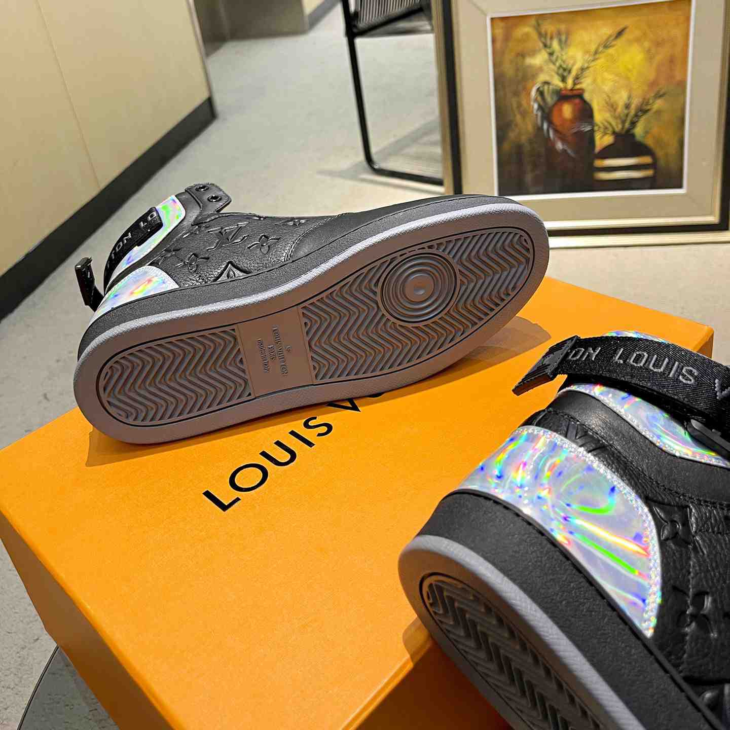 Louis Vuitton Rivoli Sneaker Boot     - DopestKickz