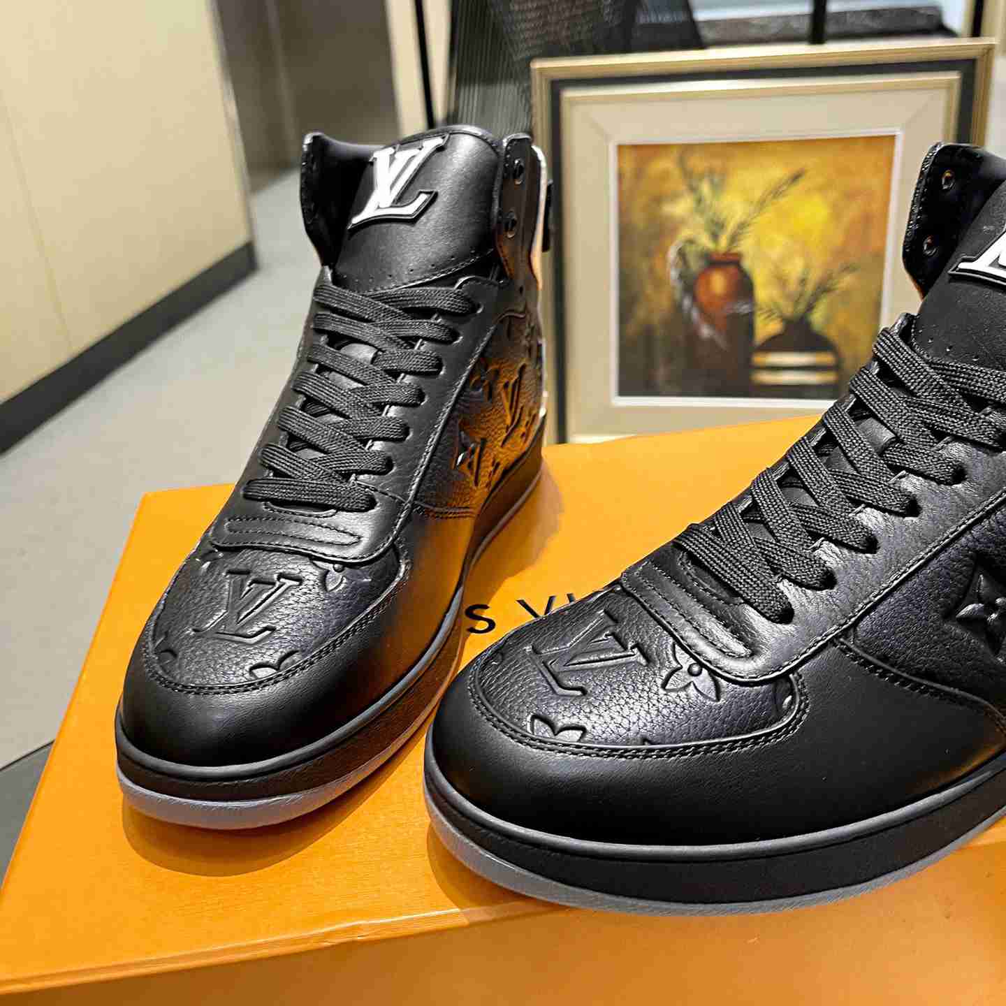 Louis Vuitton Rivoli Sneaker Boot     - DopestKickz
