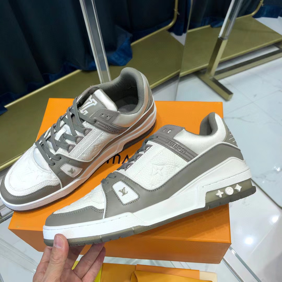 Louis Vuitton Trainer Sneaker (Upon UK Size) - DopestKickz