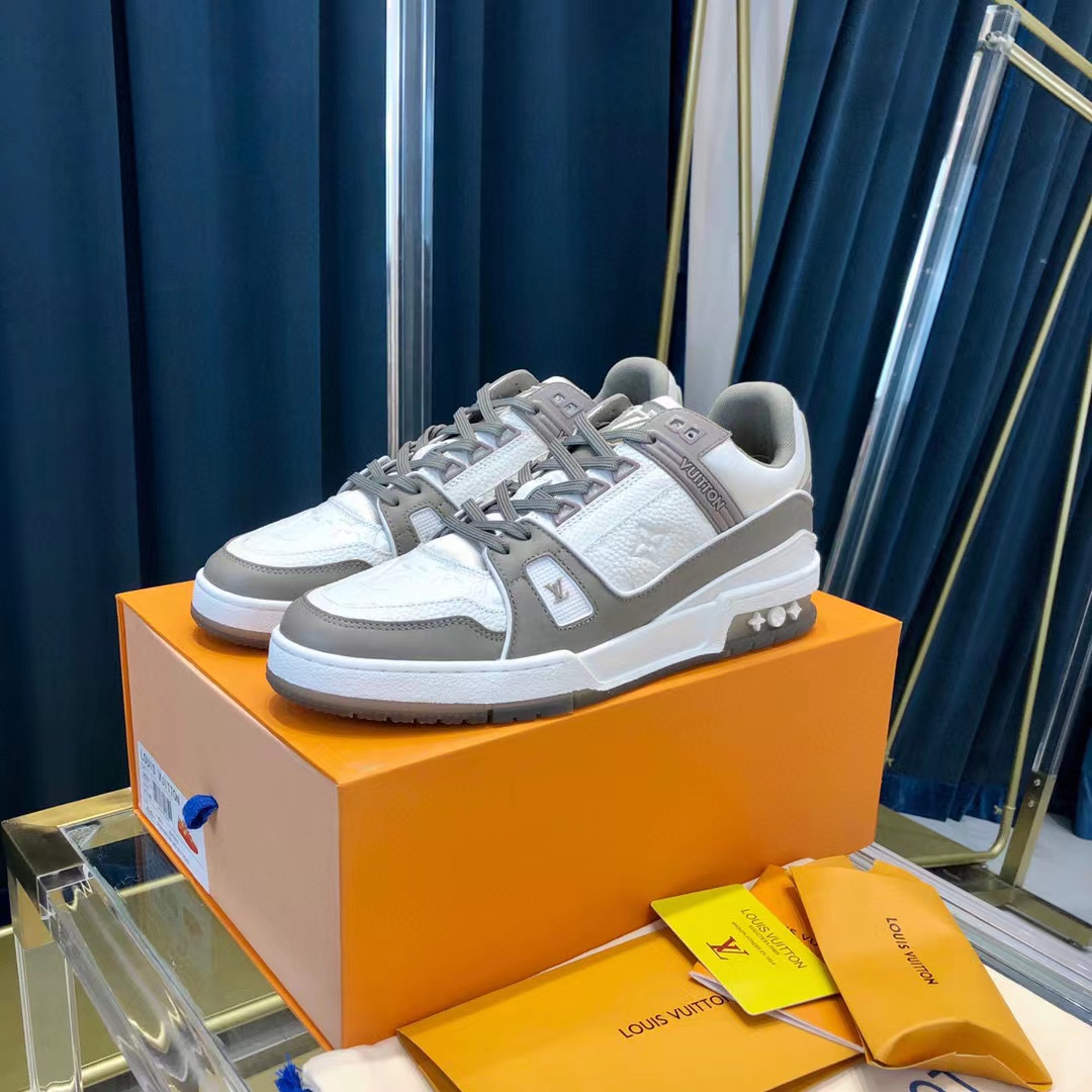 Louis Vuitton Trainer Sneaker (Upon UK Size) - DopestKickz