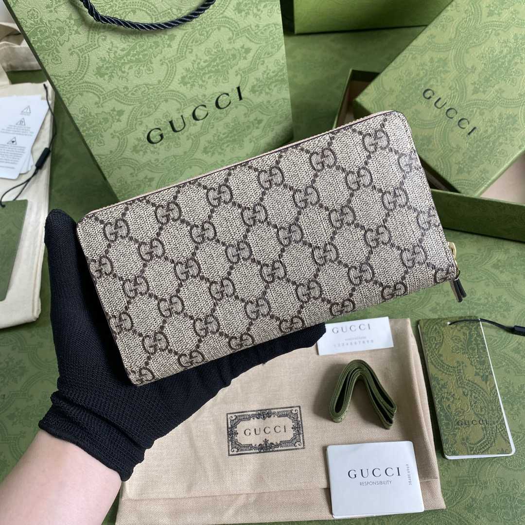 Gucci GG Marmont Zip Around Wallet(19-10-3.5cm)    - DopestKickz