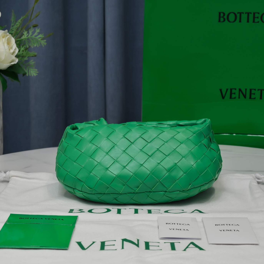 Bottega Veneta Mini Jodie Intrecciato Leather Top Handle Bag(28-23-8cm) - DopestKickz