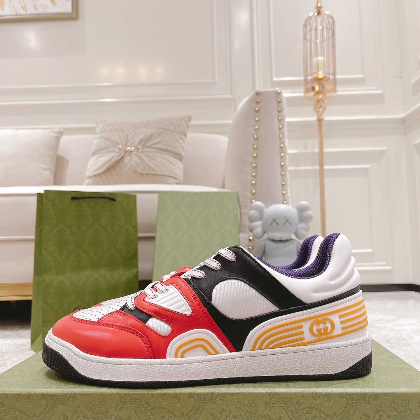 Gucci Basket Sneaker With lnterlocking G  - DopestKickz