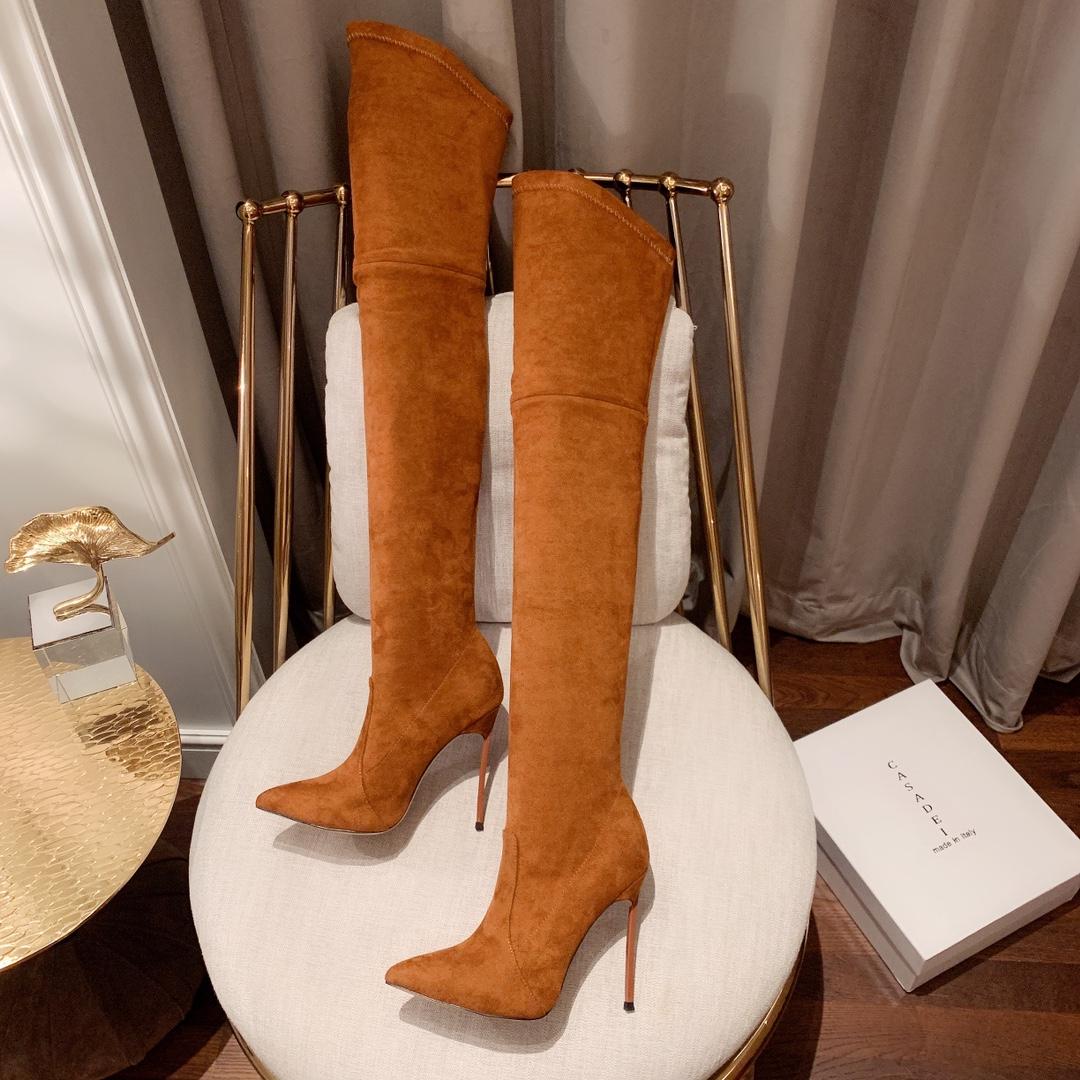 Casadei Blade Rodeo Over-The-Knee Boot - DopestKickz