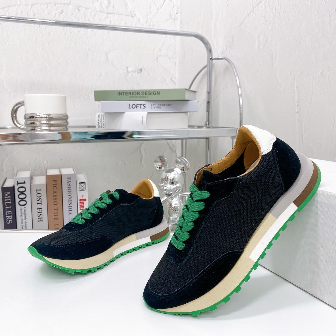 The Row Owen Runner In Mesh And Suede - DopestKickz