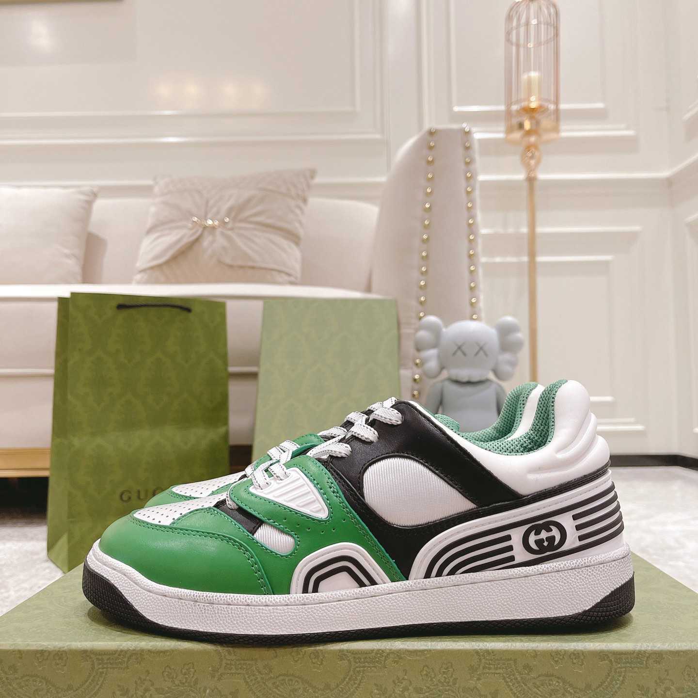 Gucci Basket Sneaker With lnterlocking G  - DopestKickz
