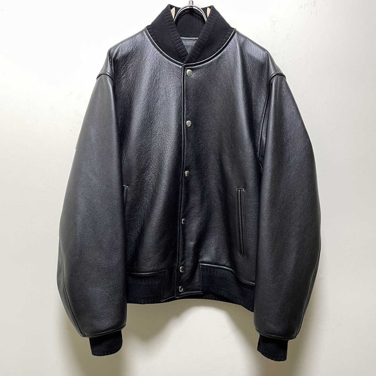 Givenchy Logo Leather Bomber Jacket In Black - DopestKickz