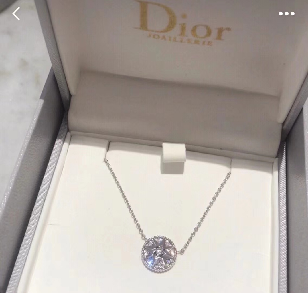 Dior Rose Des Vents Necklace - DopestKickz
