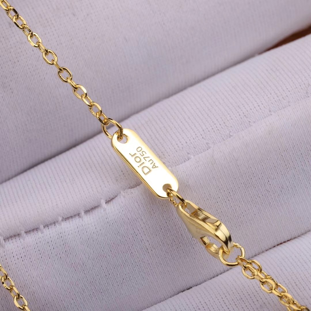 Dior Rose Des Vents Necklace - DopestKickz