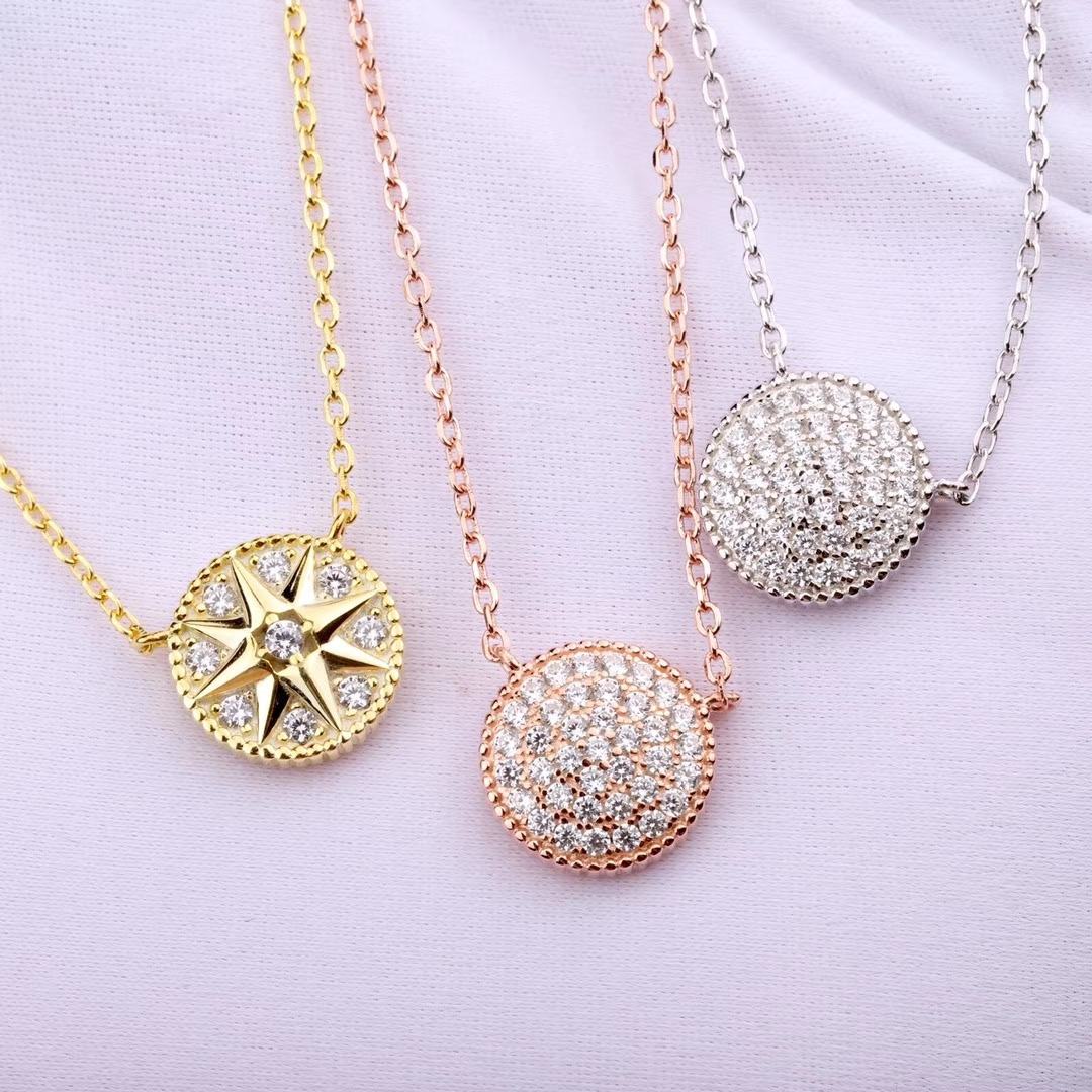 Dior Rose Des Vents Necklace - DopestKickz