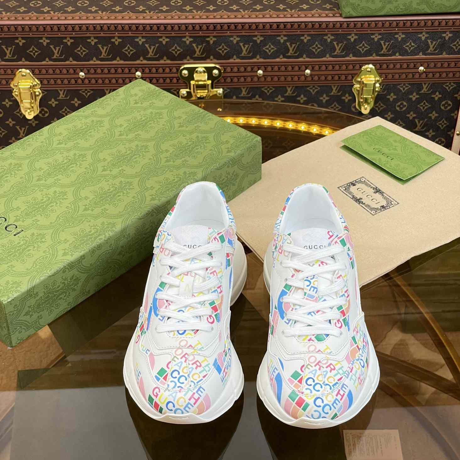The North Face x Gucci Rhyton Sneaker - DopestKickz