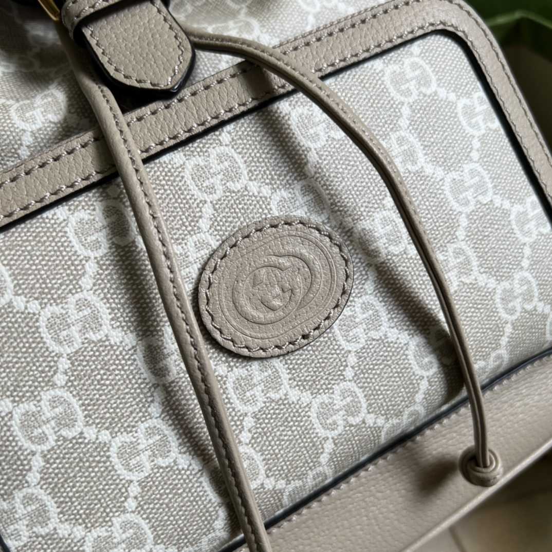 Gucci Backpack With Interlocking G(26.5- 30- 13cm) - DopestKickz