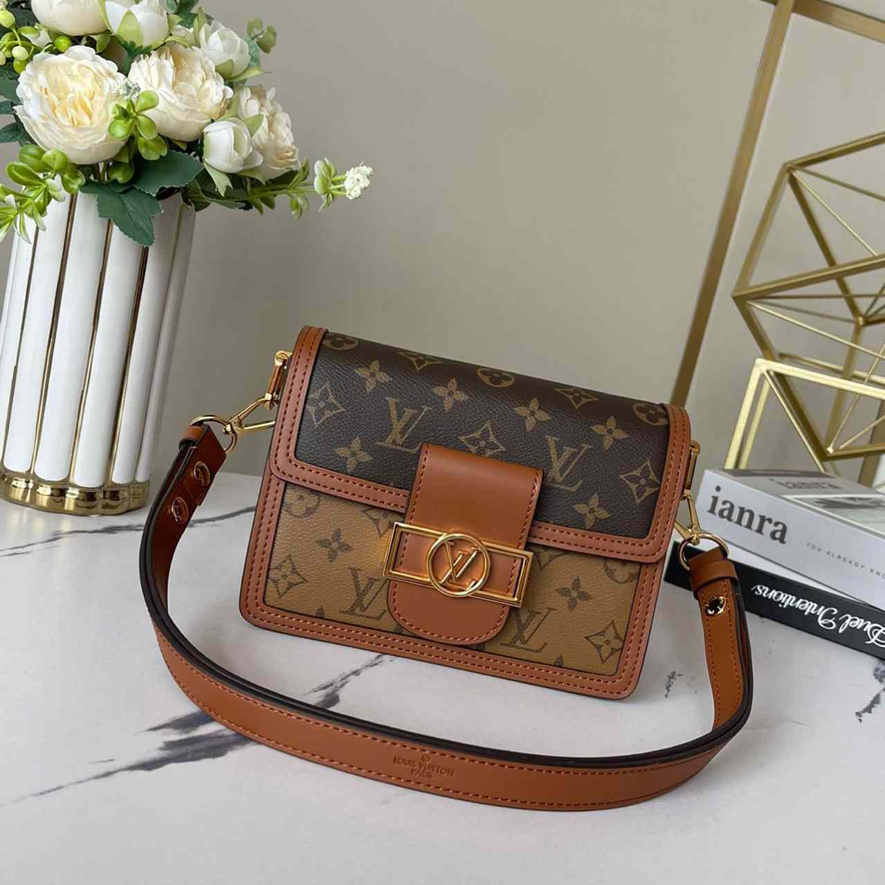 Louis Vuitton Mini Dauphine(20-19-9cm)     M45959 - DopestKickz