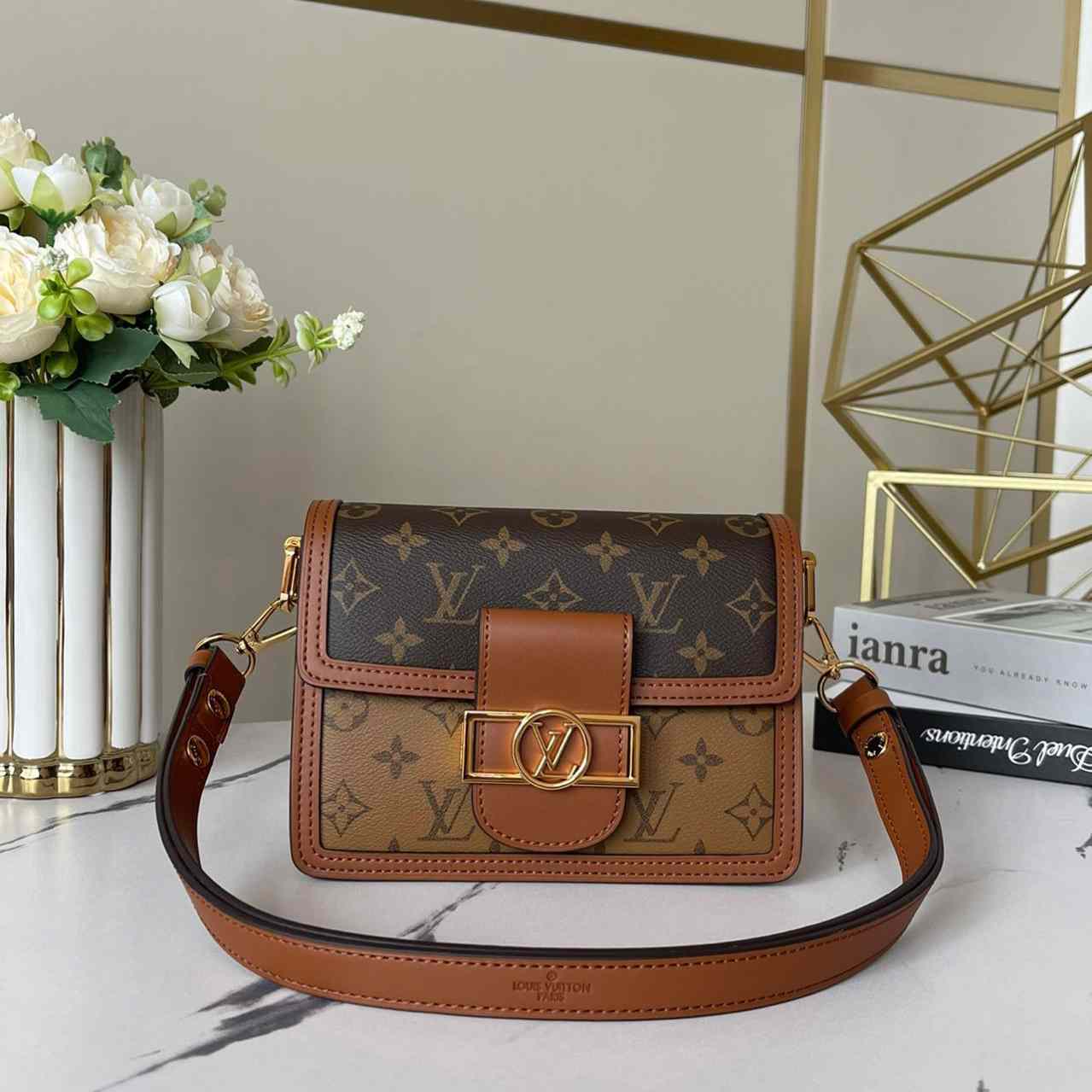 Louis Vuitton Mini Dauphine(20-19-9cm)     M45959 - DopestKickz