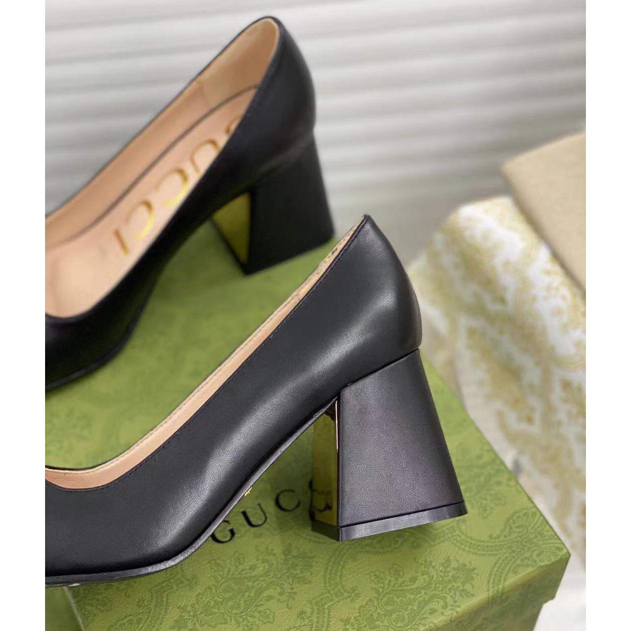 Gucci Women's Mid-heel Pump With Horsebit - DopestKickz