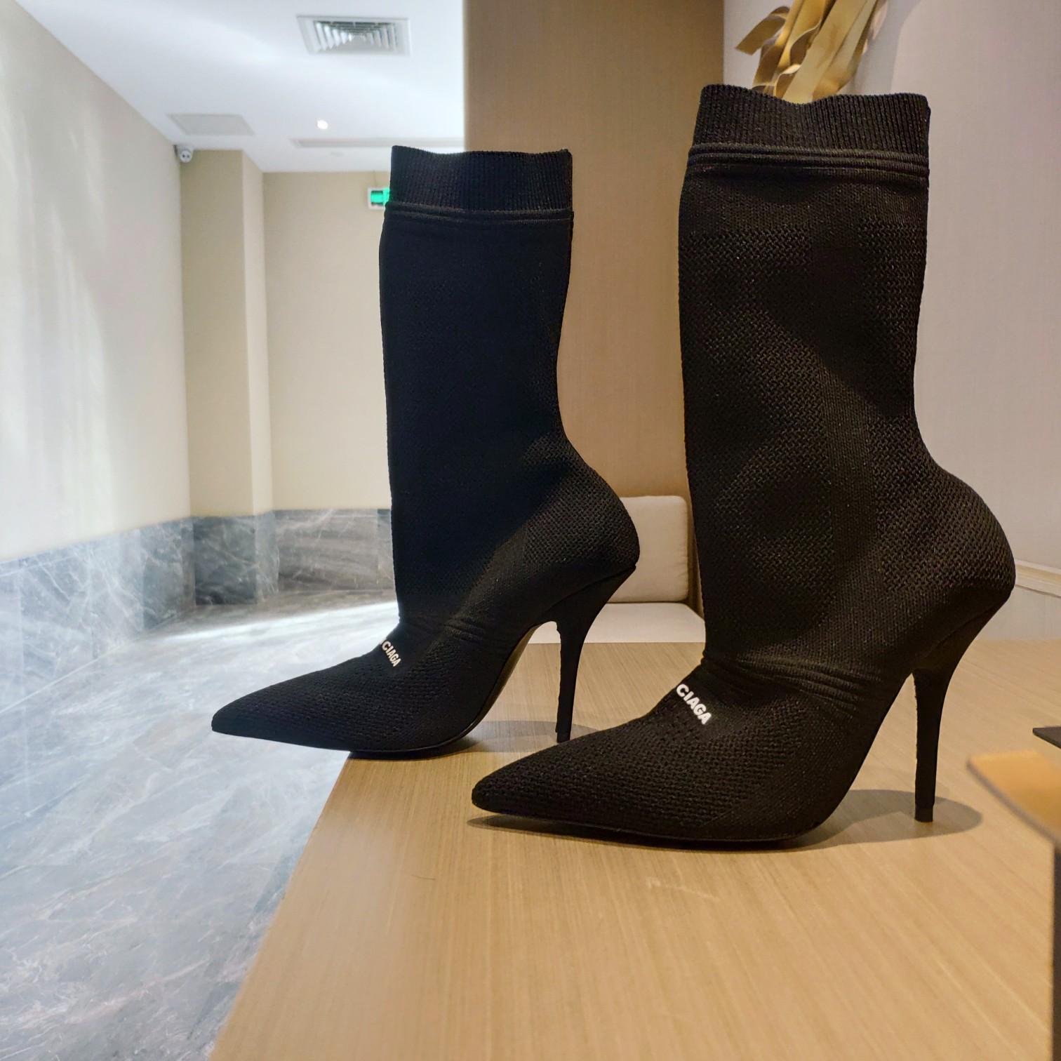 Balenciaga Boot In Black  - DopestKickz