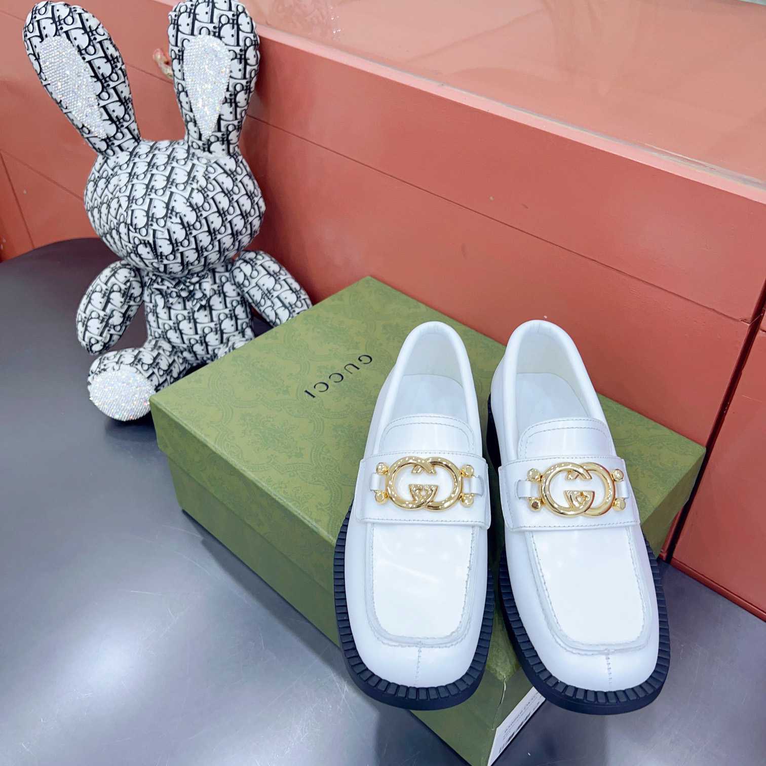 Gucci Women's Loafer With Interlocking G - DopestKickz