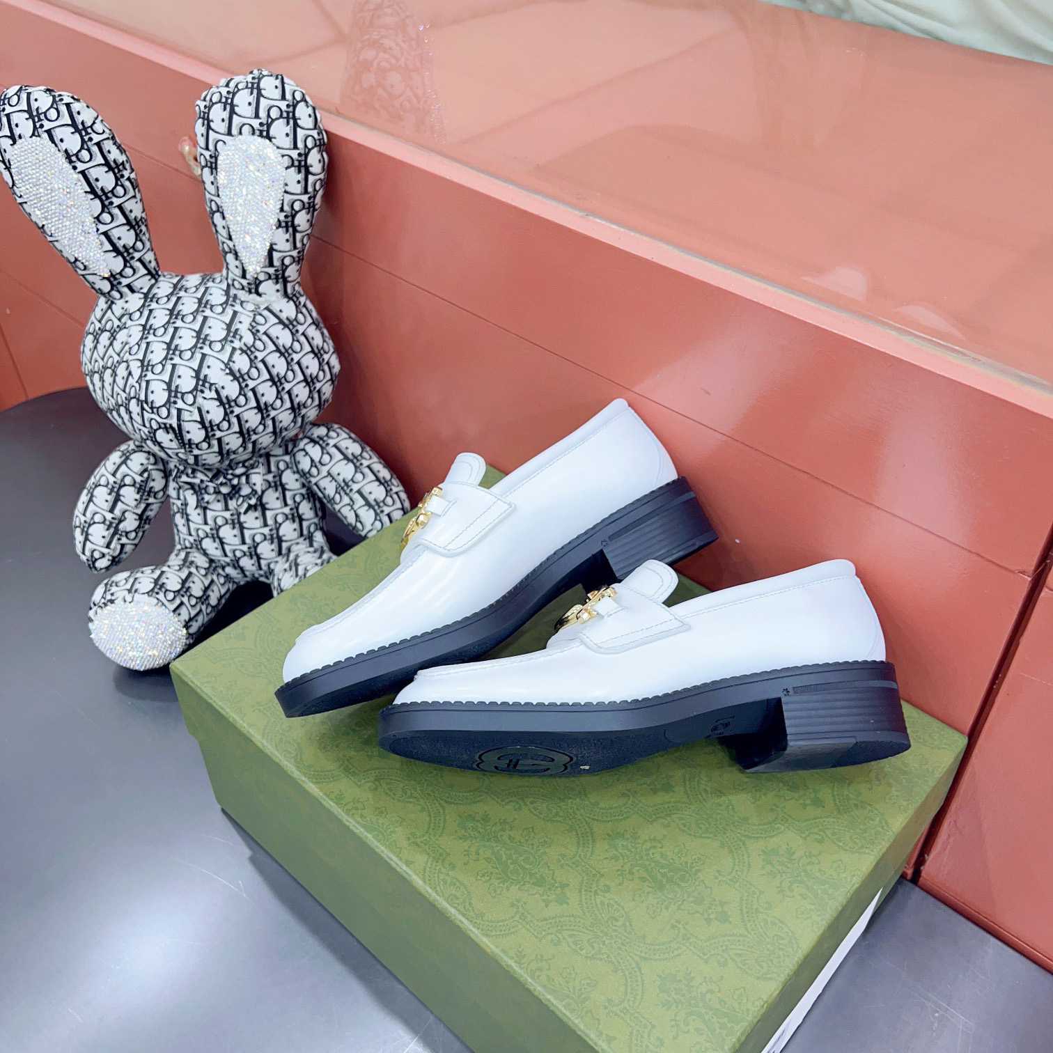 Gucci Women's Loafer With Interlocking G - DopestKickz