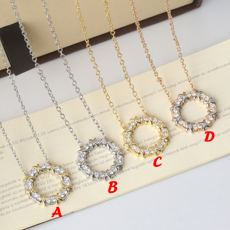 Tiffany&CO Sixteen Stone Circle Pendant - DopestKickz