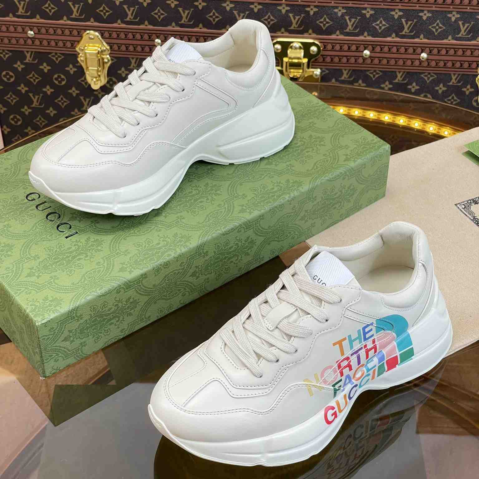 The North Face x Gucci Rhyton Sneaker - DopestKickz