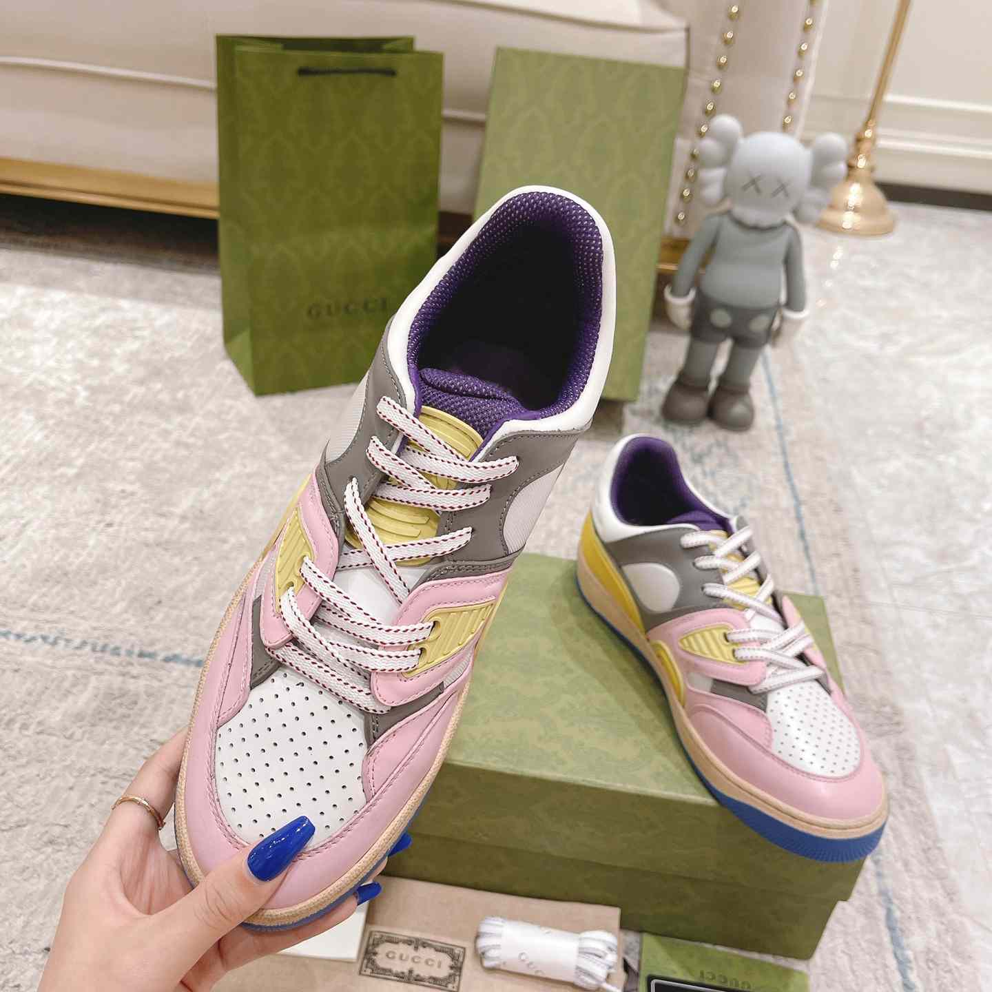 Gucci Basket Sneaker With lnterlocking G  - DopestKickz