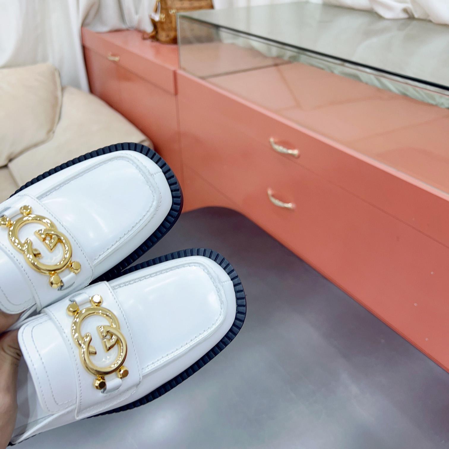 Gucci Women's Slipper With Interlocking G - DopestKickz