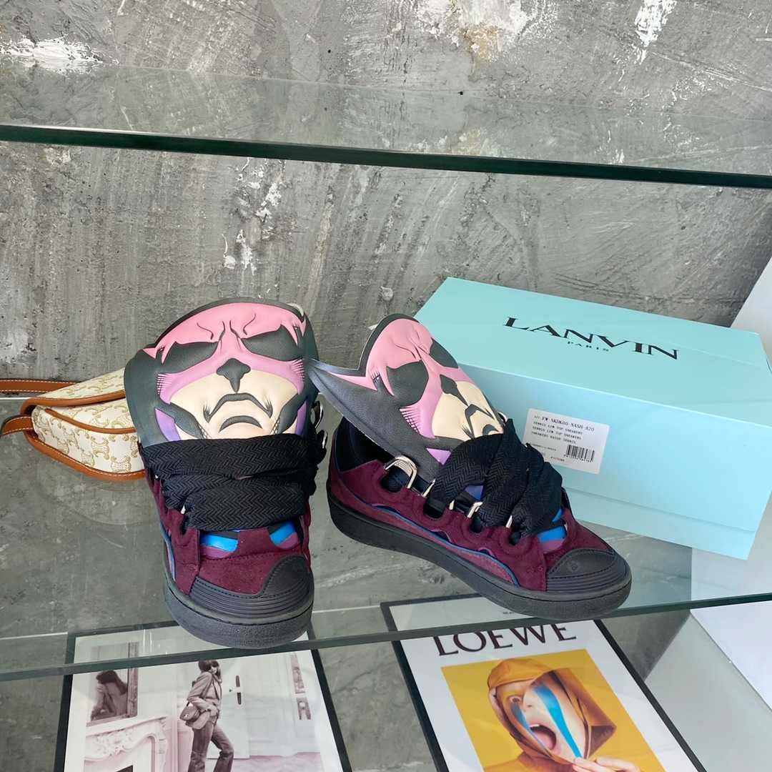 Lanvin Curb Batman Sneakers - DopestKickz