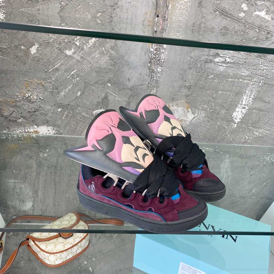 Lanvin Curb Batman Sneakers - DopestKickz