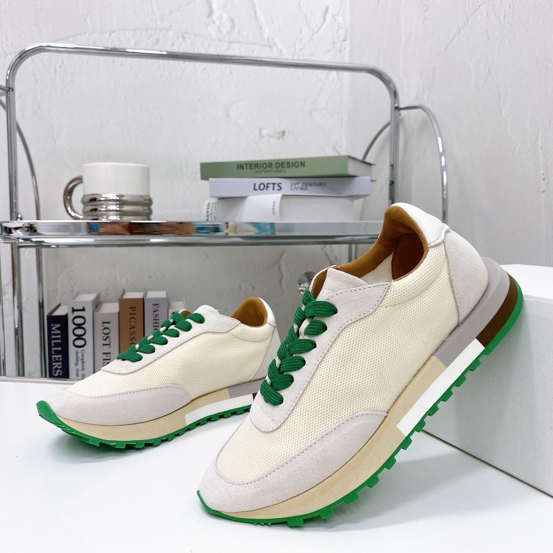 The Row Owen Runner In Mesh And Suede - DopestKickz