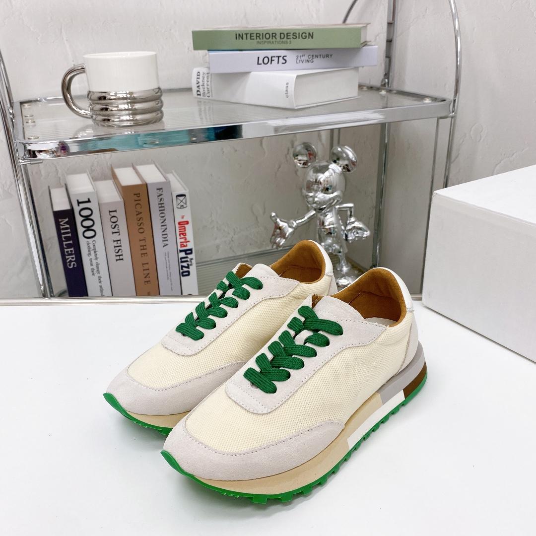 The Row Owen Runner In Mesh And Suede - DopestKickz