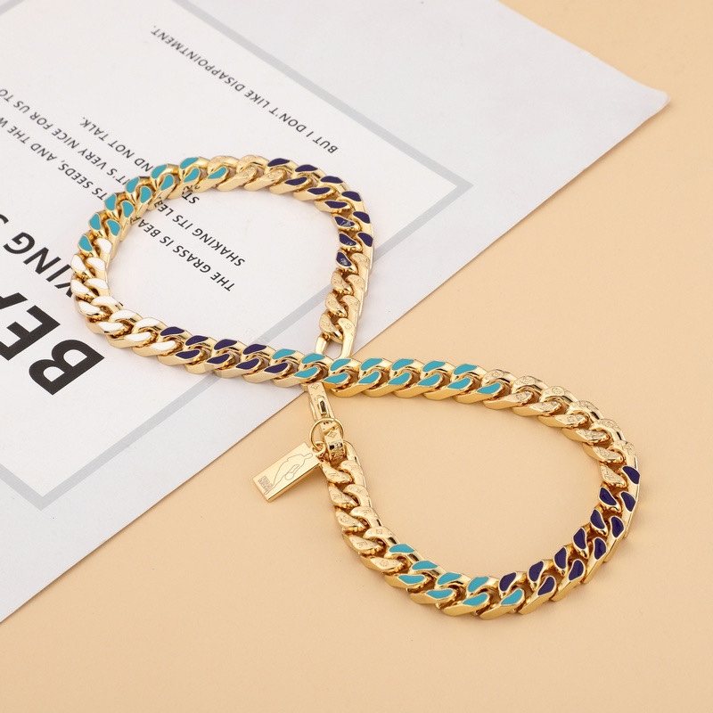 Louis Vuitton x NBA Chain Links Necklace MP3052 - DopestKickz