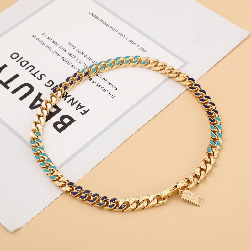 Louis Vuitton x NBA Chain Links Necklace MP3052 - DopestKickz
