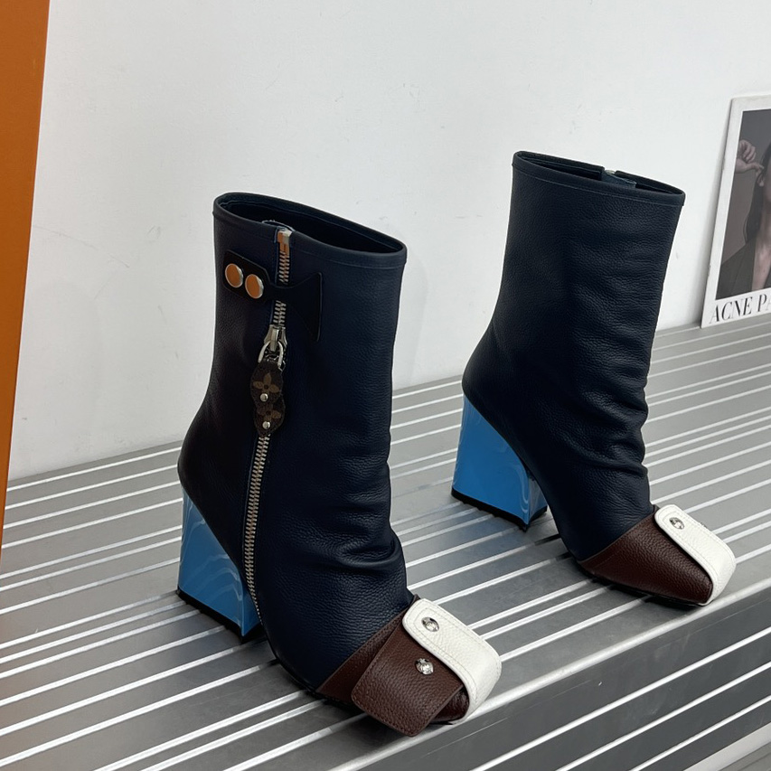Louis Vuitton Patti Wedge Half Boot - DopestKickz