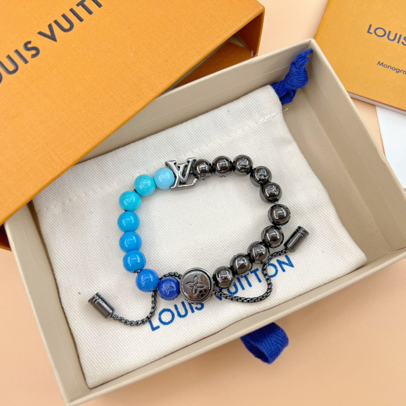 Louis Vuitton LV Beads Bracelet   M0947A - DopestKickz